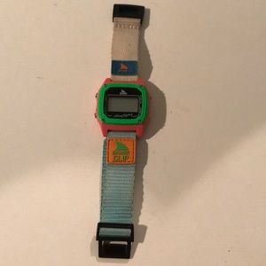 Multicolor Shark Watch- needs battery replacement